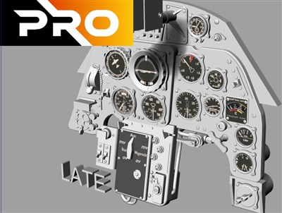 AirScale 3D24 G6 - Bf109G Cockpit Upgrade Set