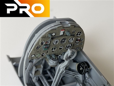 AirScale 3D24-VIII - Spitfire Mk VIII Cockpit Upgrade Set (for Airfix kit)
