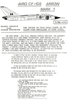 Arrow Graphics CF105 - Avro CF-105 Arrow, Mark 1