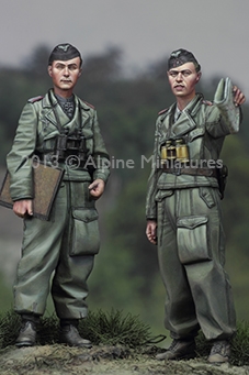 Alpine 35150 - Otto Carius & NCO Set