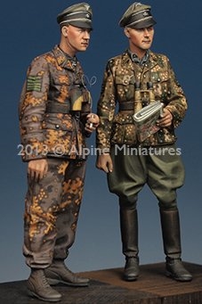 Alpine 35165 - Kurt Meyer & Officer Set (2 figures)