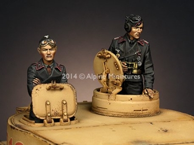 Alpine 35177 - Panzer Commander Set (2 figures)
