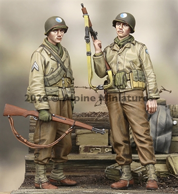 Alpine 35335 - US 29th Infantry Division Set (2 figures)