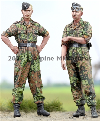 Alpine 35338 - WSS Panzer Crew Set (2 figures)
