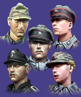 Alpine H006 - WSS Panzer Heads Set #2