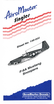 AeroMaster 148-002 - F-6A Mustang Snoopers