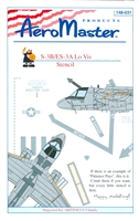 AeroMaster 148-031 S-3B/ES-3A Lo Vis Stencil