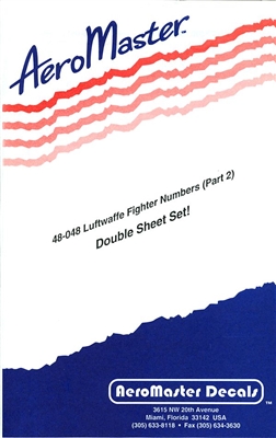 AeroMaster 48-048 - Luftwaffe Fighter Numbers (Part 2)