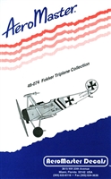 AeroMaster 48-074 - Fokker Triplane Collection
