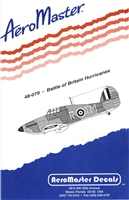AeroMaster 48-079 - Battle of Britain Hurricanes