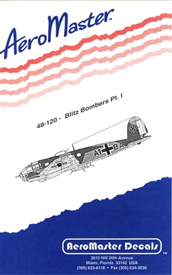 AeroMaster 48-120 Heinkel 111 - Blitz Bombers, Part I