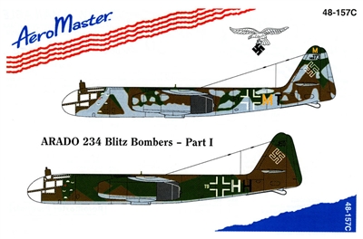 AeroMaster 48-157 Arado 234 Blitz Bombers - Part I