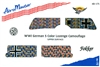 AeroMaster 48-175 WWI German 5 Color Lozenge Camouflage (Upper Surface)