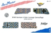 AeroMaster 48-177 WWI German 4 Color Lozenge Camouflage (Upper Surface)