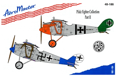 AeroMaster 48-186 Pfalz Fighter Collection, Part II