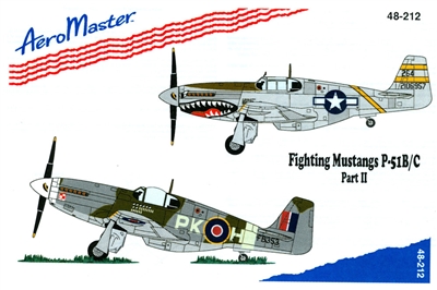 AeroMaster 48-212 Fighting Mustangs P-51B/C, Part II