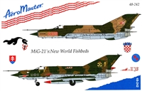AeroMaster 48-242 MiG-21's: New World Fishbeds