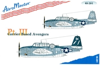 AeroMaster 48-291 - Carrier Based Avengers, Part III