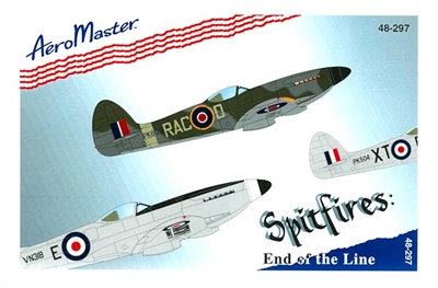AeroMaster 48-297 - Spitfires: End of the Line