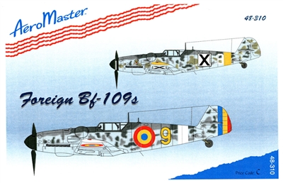 AeroMaster 48-310 - Foreign Bf-109s