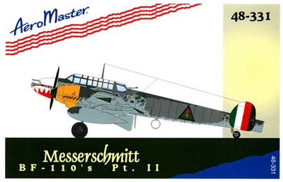 AeroMaster 48-331 - Messerschmitt Bf-110's, Part II