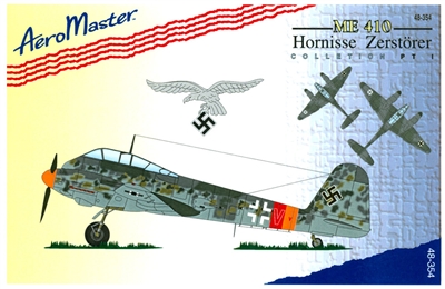 AeroMaster 48-354 - ME 410 Hornisse Zerstorer Collection, Part I