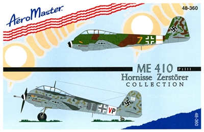 AeroMaster 48-360 - ME 410 Hornisse Zerstorer Collection, Part III