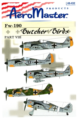 AeroMaster 48-432 - Fw-190 Butcher Birds, Part VIII
