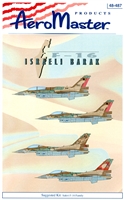 AeroMaster 48-487 - F-16 Israeli Barak