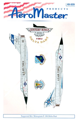 AeroMaster 48-509  - F-106A Delta Dart (Century Wings in Color)