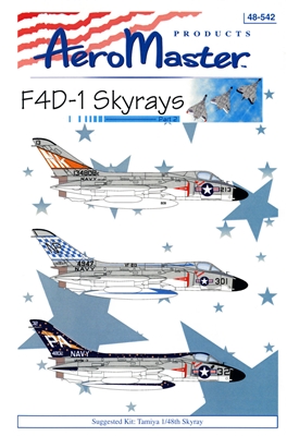 AeroMaster 48-542 - F4D-1 Skyrays, Part 2