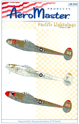 AeroMaster 48-554 Pacific Lightnings, Part III