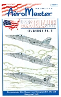 AeroMaster 48-561 - USS Constellation 2001 (F/A 18C), Pt I