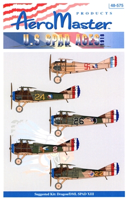 AeroMaster 48-575 - U.S. Spad Aces 1918
