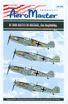 AeroMaster 48-582 - Bf 109E Battle of Britain...the Beginning, Part I