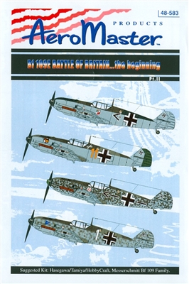 AeroMaster 48-583 - Bf 109E Battle of Britain...the Beginning, Part II