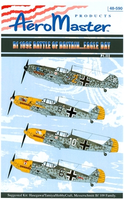 AeroMaster 48-590 - Bf 109E Battle of Britain ... Eagle Day Part III