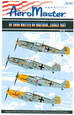 AeroMaster 48-591 - Bf 109E Battle of Britain ... Eagle Day Part IV