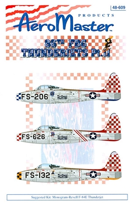 AeroMaster 48-609 - 86th FBG Thunderjets, Part II