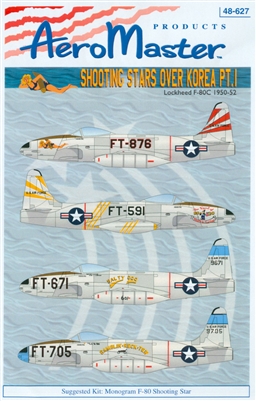AeroMaster 48-627 - Shooting Stars over Korea, Part I (Lockheed F-80C 1950-52)