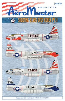AeroMaster 48-630 - Shooting Stars over Korea, Part II (Lockheed F-80C 1950-52)