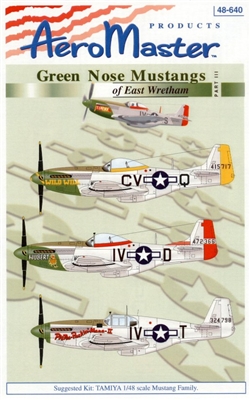 AeroMaster 48-640 Green Nose Mustangs of East Wretham, Part III