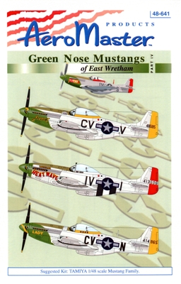 AeroMaster 48-641 - Green Nose Mustangs of East Wretham, Part IV