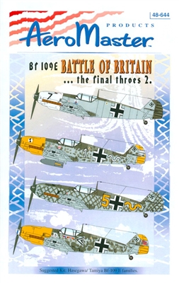 AeroMaster 48-644 - Bf 109E Battle of Britain ... the final throes 2