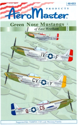 AeroMaster 48-653 - Green Nose Mustangs of East Wretham, Part VI