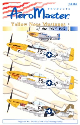 AeroMaster 48-656 - Yellow Nose Mustangs of the 361st F.G., Part II