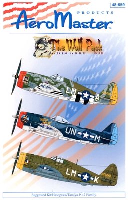 AeroMaster 48-659 - The Wolf Pack, Part III (The 56 F.G. in WW II)