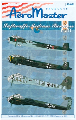 AeroMaster 48-661 - Luftwaffe Medium Bombers, Part III