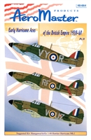 AeroMaster 48-664 - Early Hurricane Aces of the British Empire 1939-40, Part II
