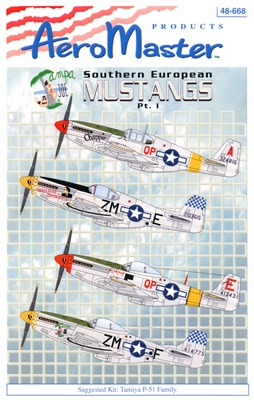 AeroMaster 48-668 - Southern European Mustangs, Part I